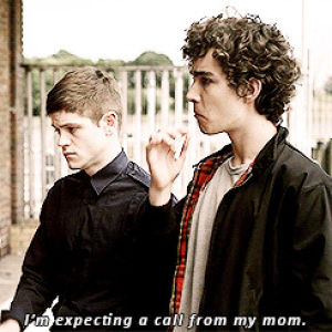 robert sheehan,nathan young,misfits,iwan rheon,simon bellamy,i miss the good old times of this show
