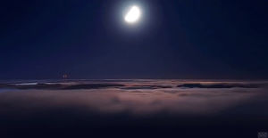 cinemagraph,clouds,moonlit