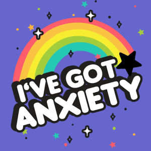anxiety,rainbow,the more you know,lookhuman,look human