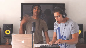 reaction,dancing,hot,no,fire,burning,jude,lost and found,lost and found music studios,too hot,alex aiono,dehsaun clarke,oscarssowhite,lost found,lost found music studios