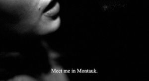montauk,eternal sunshine of the spotless mind,love,movie,film,black and white,sad,couple,quote,relationship,movie quote,meet me in montauk