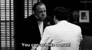 vito corleone,godfather,marlon brando,disapointed,you can act like a man,reactiongifs,mrw,trip,cousin,grocery