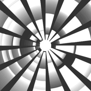 perfect loop,animation,black and white,processing,creative coding,p5art