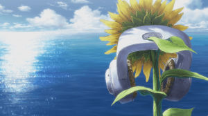 sunflower,anime,i believe in you all,are you ok