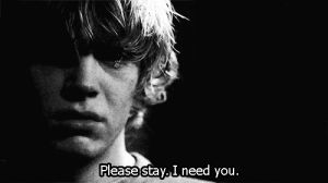 sad,crying,american horror story,quote,quotes,evan peters,kit walker