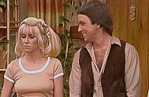 chrissy snow,suzanne somers,jack tripper,john ritter,1970s threes company,classic tv shows