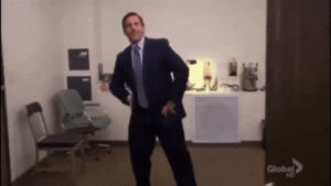 the office,michael scott,waiting,dance moves,white guy dancing