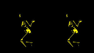 skeleton,mike mcdonnell,dance,active,frolic