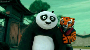 kung fu panda,the dragon warrior,panda,awww,po