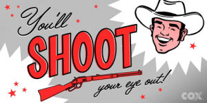 funny,movie,christmas,silly,shoot,a christmas story,christmas movie,bb gun,youll shoot your eye out