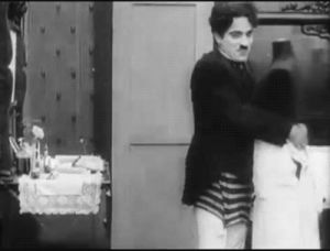 charlie chaplin,chaplin,film,vintage,1915,harriestwins