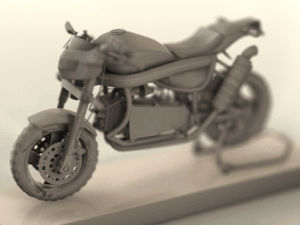 motorcycle,c4d