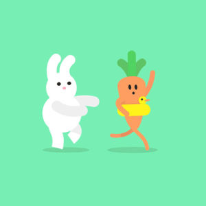 walk,rabbit,smile,hungry,jump,bunny,carrot,animation,cute,loop,help,motiongarten