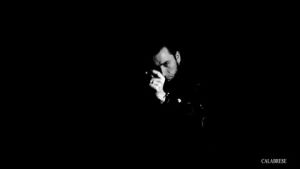 finger snapping,music video,black and white,punk rock,noir,leather jacket,death rock,calabrese,dark rock,calabrese band,bobby calabrese,jimmy calabrese,davey calabrese,dont care,born with a scorpions touch
