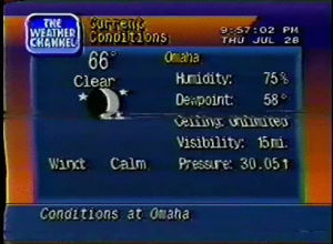 vaporwave,the weather channel,90s,vhs