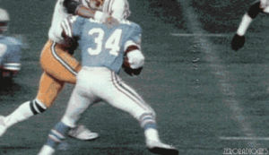 earl campbell,sports,vintage,football,nfl,throwback,tennessee titans,houston oilers