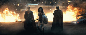 batman v superman,batman,superman,wonder woman,cat jump fail,wears costume