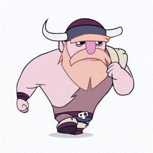 GIF viking, right, jake, best animated GIFs dude, at, clark, free download....