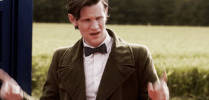 matt smith,doctor who,confused