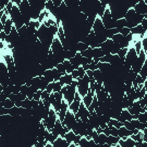 loop,glitch,green,noise,wave pattern
