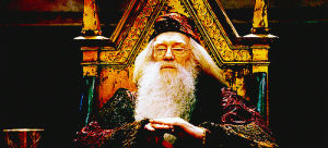 dumbledore,applause,albus dumbledore,harry potter