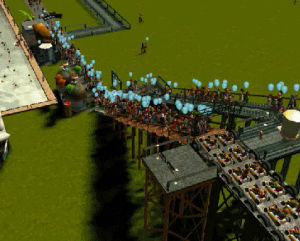 roller coaster tycoon,omg,killing,rct