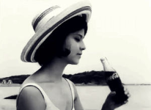 coca cola,vintage,japan,beach,drink,60s,advertising