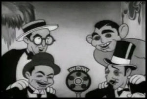 harold lloyd,clark gable,animation,film,cartoon,comics,walt disney,actors,1933,edward g robinson,mickeys gala premiere,story pig