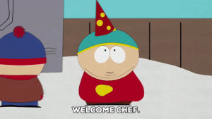 eric cartman,snow,sky,calm,hats,fence,welcoming