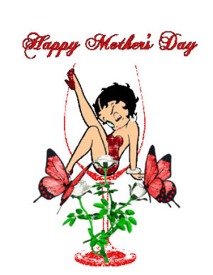 mother,betty,boop,glitter,transparent,happy,text,red,day