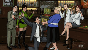 party,drinking,archer,bar