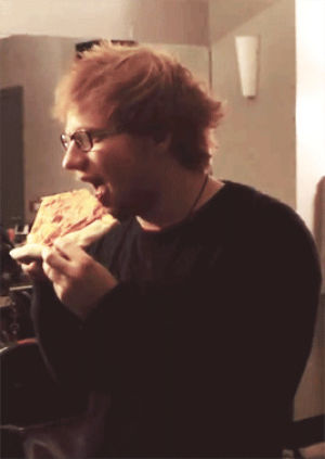 ed sheeran,pizza,i love you,ginger,i love pizza,sheeran,photograph,give me love