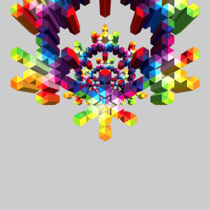 color,rainbow,geometric,hexagon,infinite