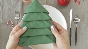 christmas tree,napkin