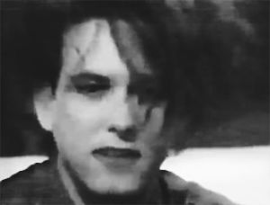 robert smith,black and white,80s,the cure