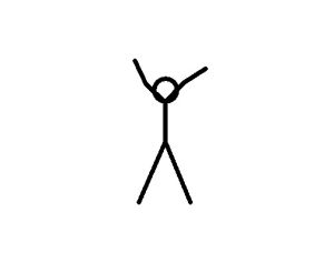 Stickman Dance Sticker - Stickman Dance - Discover & Share GIFs