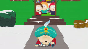 angry,eric cartman,cartman,tripped,getting up