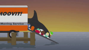 orca,eric cartman,stan marsh,kyle broflovski,kids,kenny mccormick,butters stotch,truck