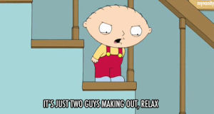 family guy,relax,stewie,stewie griffin,mind your own business