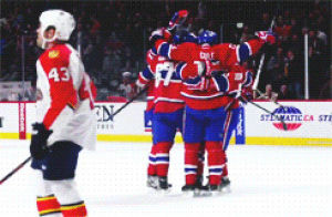 goal,hockey,celebration,nhl,montreal canadiens,habs