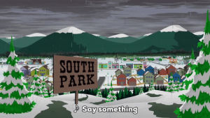 town,south park,snow,city,sign,mountains,welcome sign