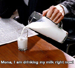 milk,drinking,college,mad men,rotc,nrotc,navygirlproblems,white russians