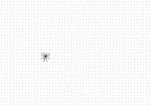 black and white,spider,processing,creative coding,openprocessing