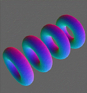 GIF hypertorus, best animated GIFs free download 