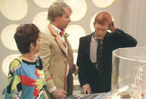 peter davison,doctor who,the doctor,classic who,fifth doctor,tegan,i like this look