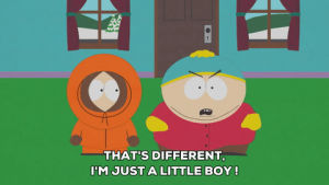 angry,eric cartman,mad,kenny mccormick,accusing
