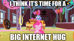 group hug,hug,my little pony,internet hug,internet