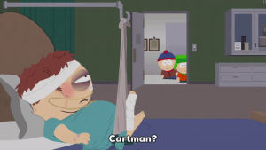 hospital,eric cartman,stan marsh,kyle broflovski,kenny mccormick,butters stotch,sick,hurt