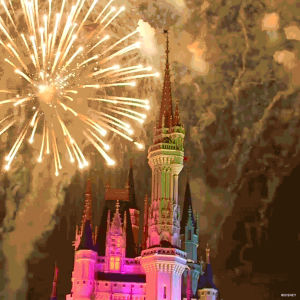 anniversary,fireworks,walt disney,walt disney world,disney,clouds,wishes,the most magical place on earth
