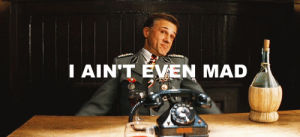 christoph waltz,inglourious basterds,not mad,i aint even mad
